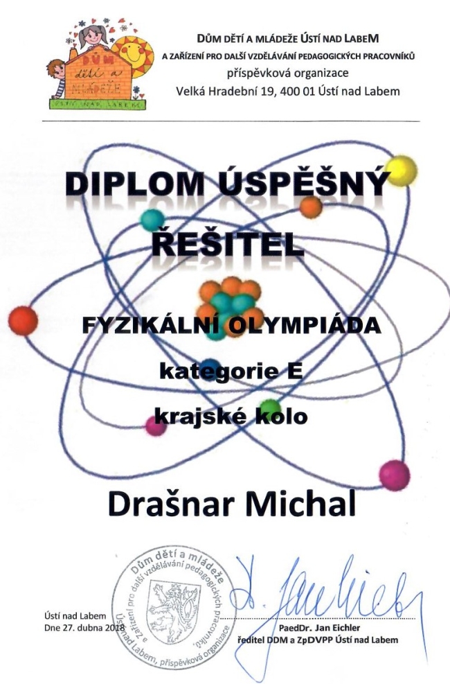 FYZOL kraj Drasnar 052018