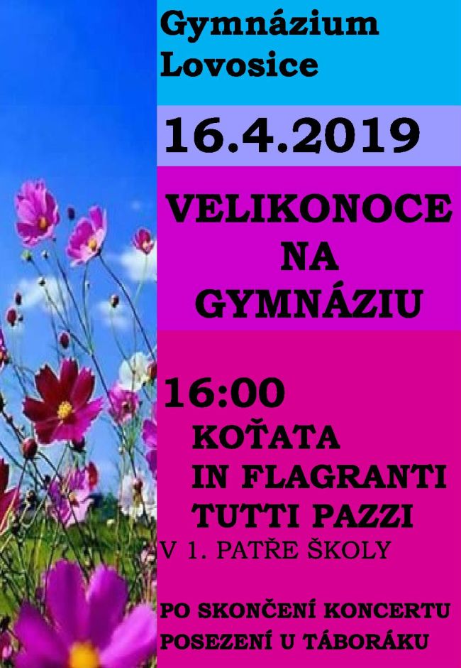 Velikonoce na GYMLOVO 2019 pozv