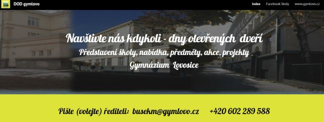 Nabidka studium banner
